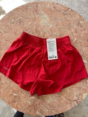 NWT lululemon Pace Crusb HR short 2.5” size Small Dark Red